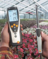 Гигрометр Testo 635-1 - Многофункциональный термогигрометр и бесконтактный влагомер для древесины