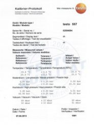 Комплект Testo 557 - Цифровой манометрический коллектор (0563 1557)