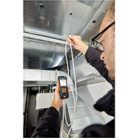 Прибор для измерения скорости и оценки качества воздуха в помещении со встроенным сенсором дифференциального давления Testo 440 dP