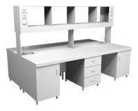 Стол островной химический НВ-2400 ОСПХ (2420*1520*1650)