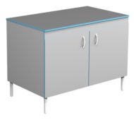 Стол закрытый для работы стоя СЛЗ НВК 1200 МОН (1200x700x850)