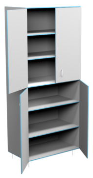 Шкаф для приборов ШПР НВК 800 (800x460x1820)