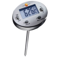 Водонепроницаемый мини-термометр Testo с защитным рукавом для наконечника зонда