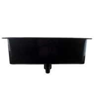 Большая лабораторная раковина-мойка с защитой от перелива Stegler RM-820 (полипропиленовая, 900×520×390)