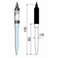 Малогабаритный лабораторный редоксметрический платиновый электрод ЭРП-103